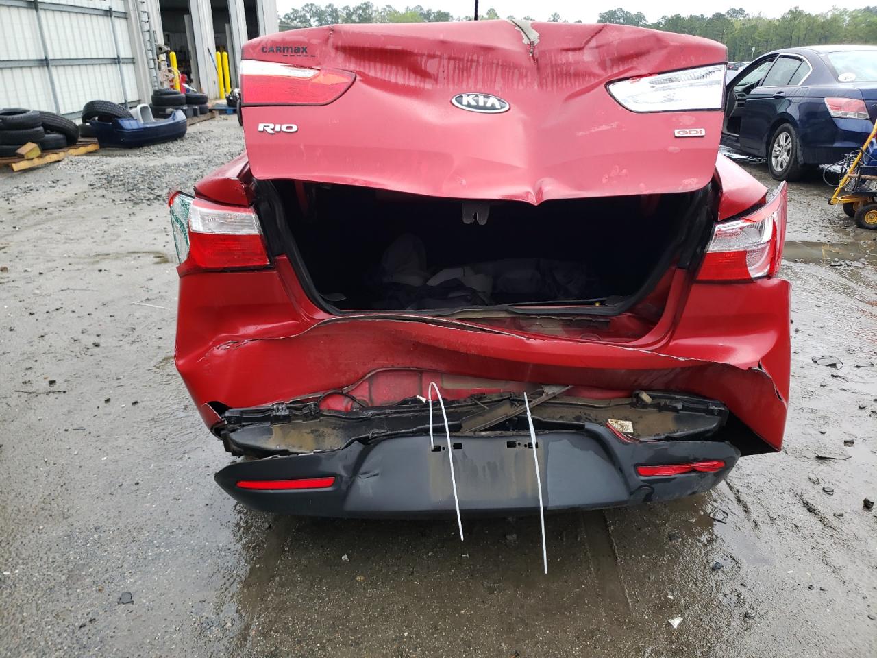 Photo 9 from auction – 2015 KIA RIO LX with VIN KNADM4A3XF6527651