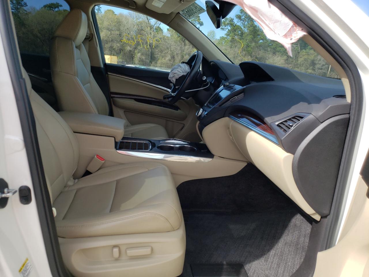 Photo 5 from auction – 2016 ACURA MDX TECHNO with VIN 5FRYD4H44GB034202
