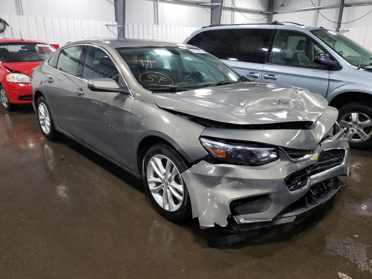 CHEVROLET MALIBU LT 2017 with VIN 1G1ZE5STXHF158134 - Photo from auction