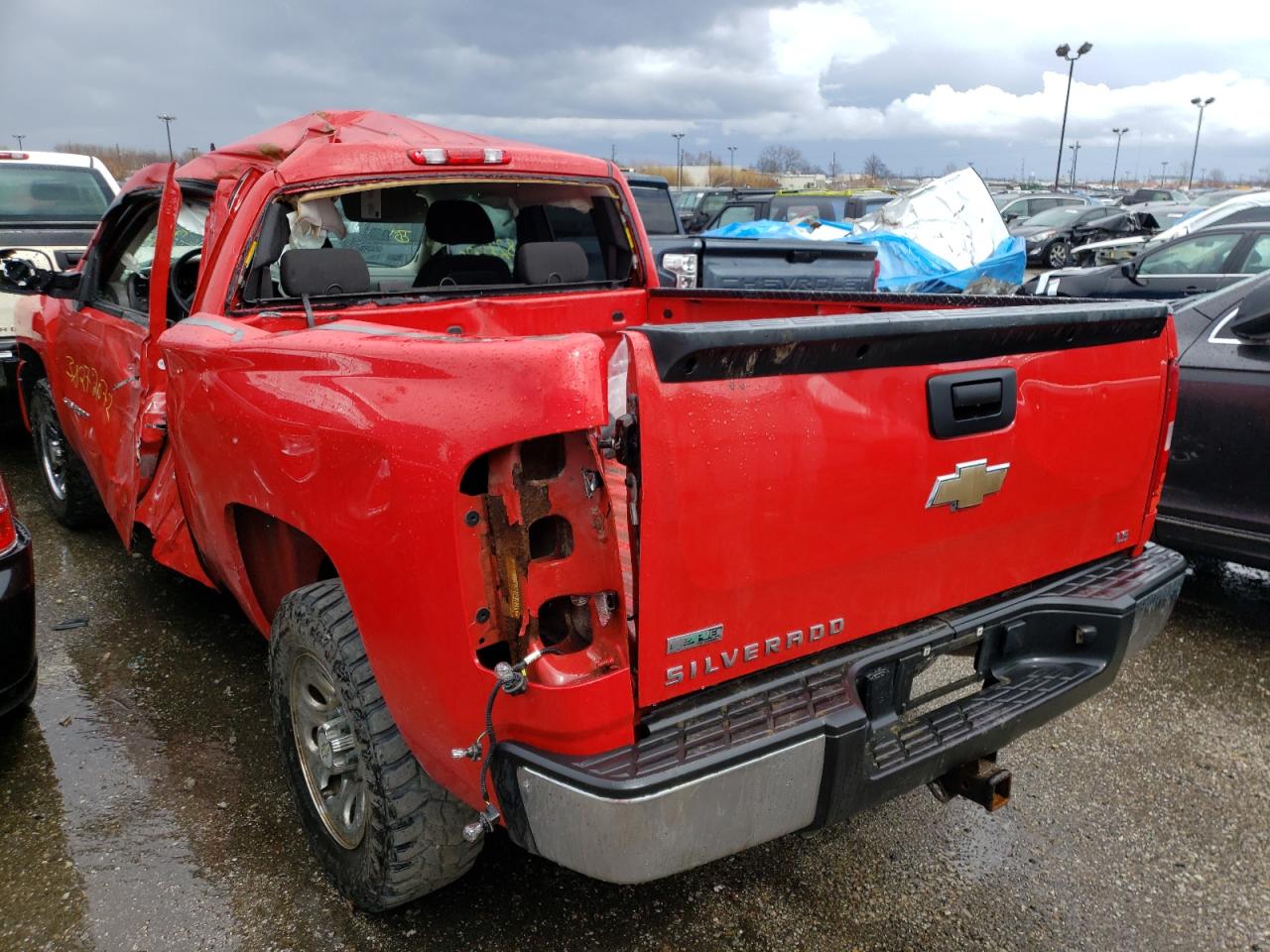 Photo 3 from auction – 2010 CHEVROLET SILVERADO with VIN 1GCSKREA4AZ249486