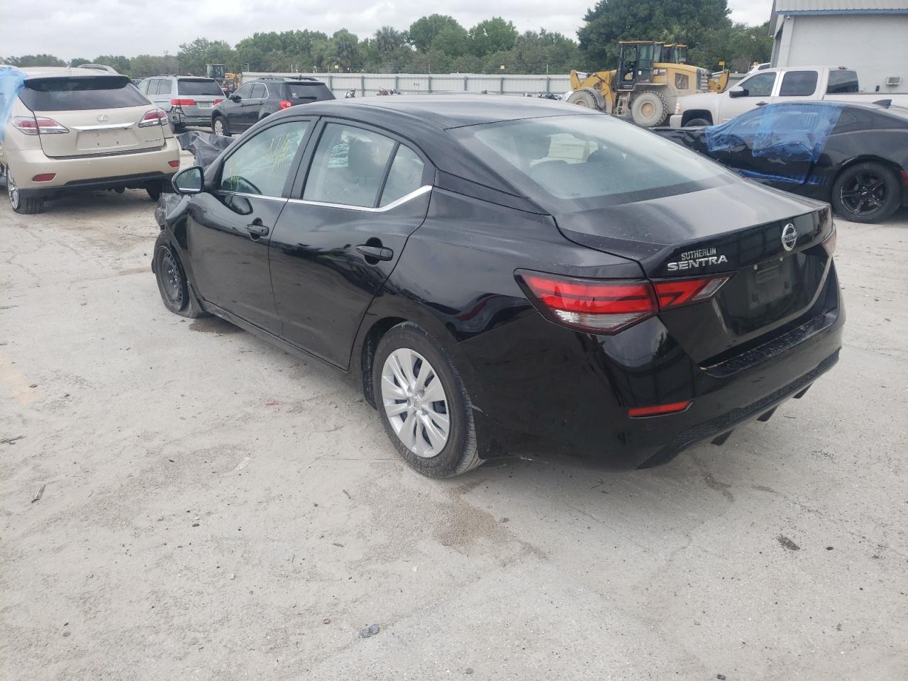 Photo 3 from auction – 2020 NISSAN SENTRA S with VIN 3N1AB8BVXLY227571