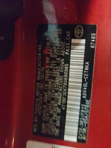 Photo 10 from auction – 2011 TOYOTA CAMRY BASE with VIN 4T1BF3EK7BU690985