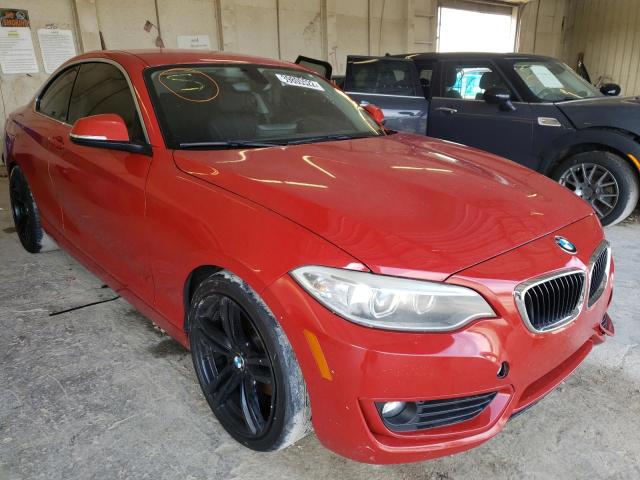 BMW 228 I 2014 with VIN WBA1F5C56EV255430 - Photo from auction