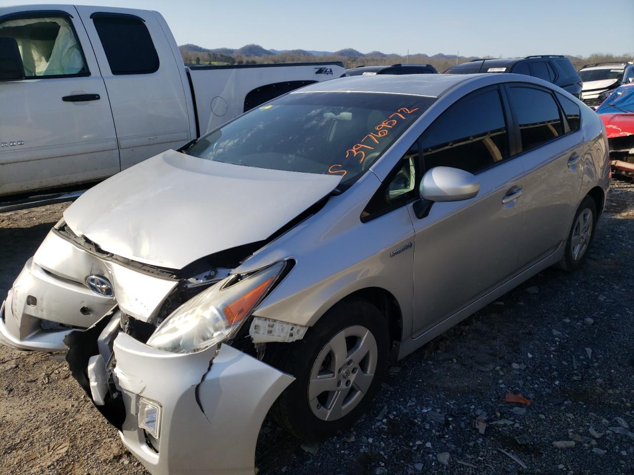 Photo 2 from auction – 2010 TOYOTA PRIUS with VIN JTDKN3DUXA0243177