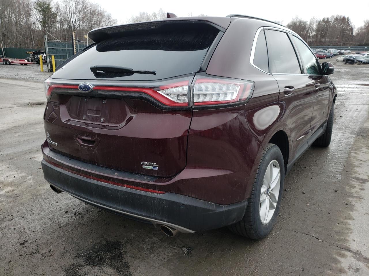 Photo 4 from auction – 2018 FORD EDGE SEL with VIN 2FMPK4J91JBC42322