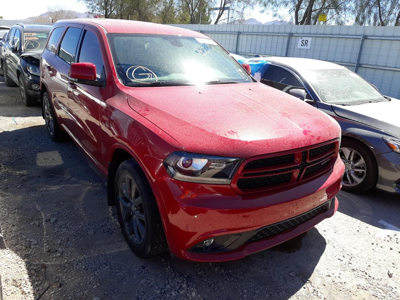 DODGE DURANGO GT 2018 con VIN 1C4RDJDG9JC395417 - Foto de la subasta