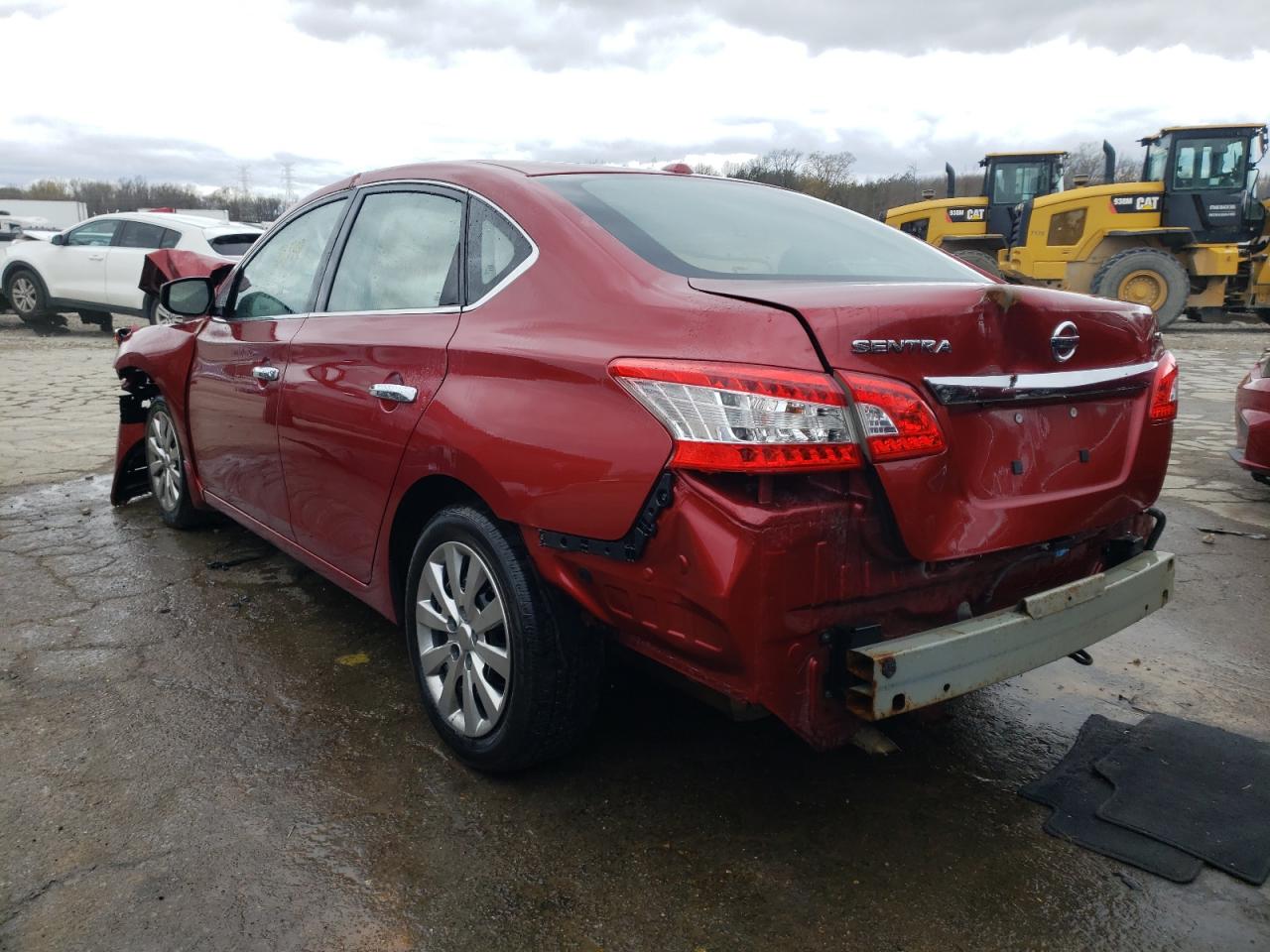 Photo 3 from auction – 2015 NISSAN SENTRA S with VIN 3N1AB7AP1FL637576