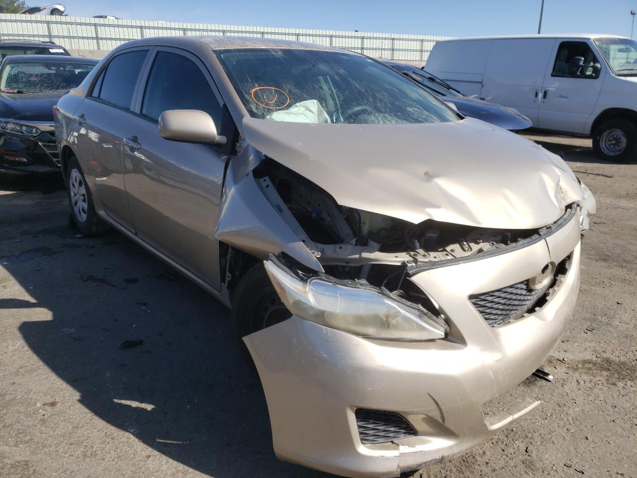 TOYOTA COROLLA BA 2010 مع رقم تعريف المركبة 2T1BU4EE4AC436964 - صورة من المزاد