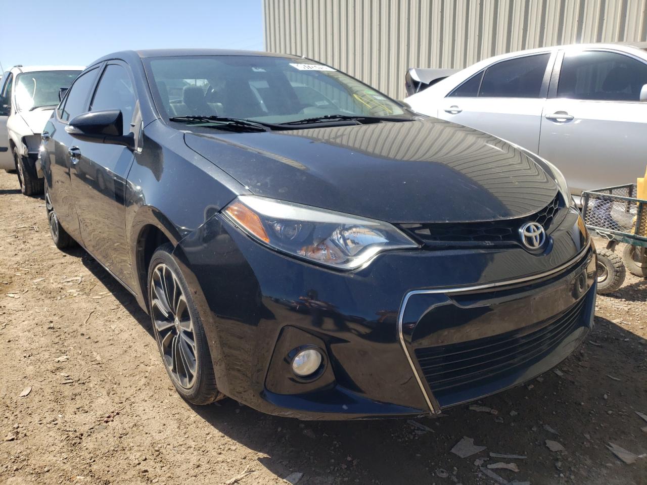 TOYOTA COROLLA L 2015 with VIN 5YFBURHE5FP206995 - Photo from auction