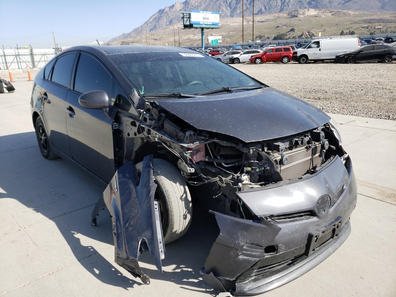 TOYOTA PRIUS 2012 with VIN JTDKN3DU9C1591906 - Photo from auction