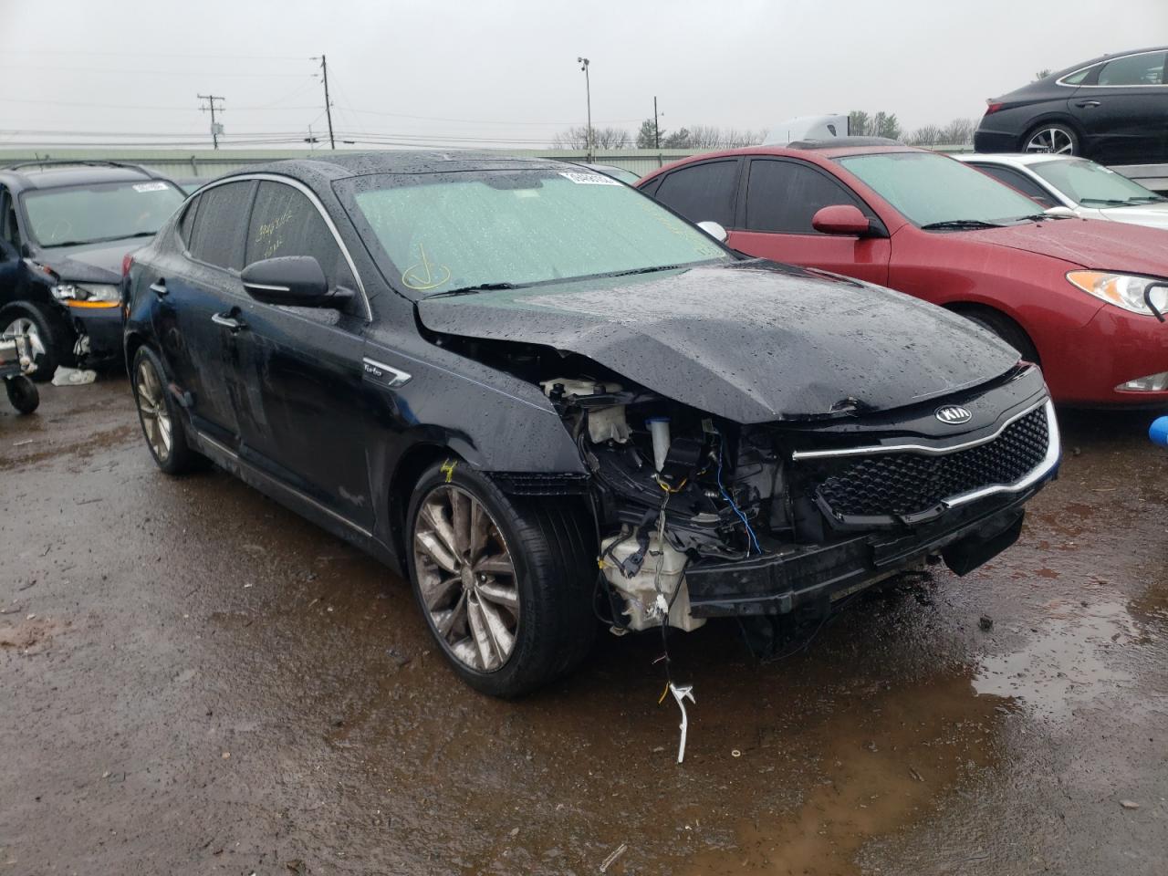 KIA OPTIMA SX 2014 with VIN 5XXGR4A60EG290650 - Photo from auction