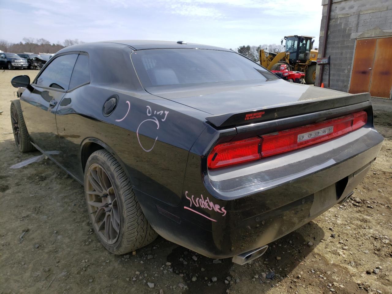 Photo 3 from auction – 2014 DODGE CHALLENGER with VIN 2C3CDYBT9EH260668