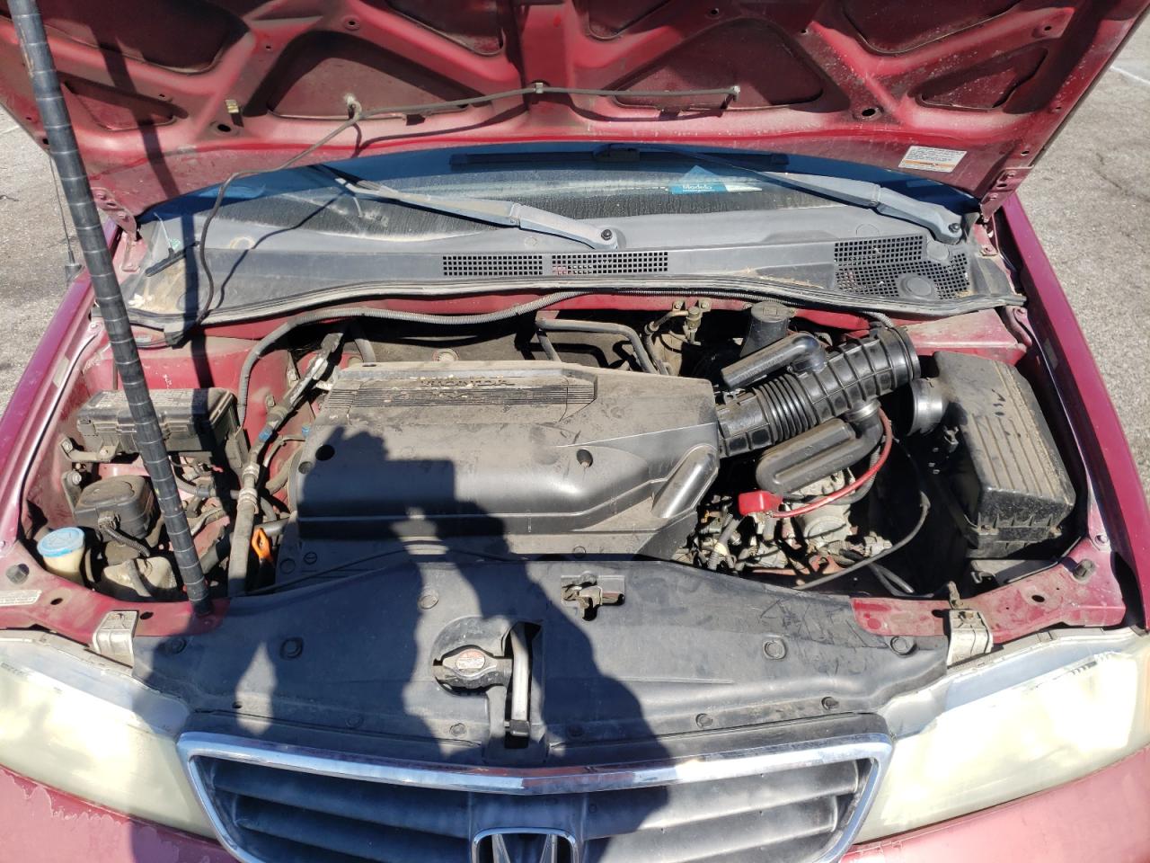 Photo 7 from auction – 2002 HONDA ODYSSEY EX with VIN 2HKRL18672H571438