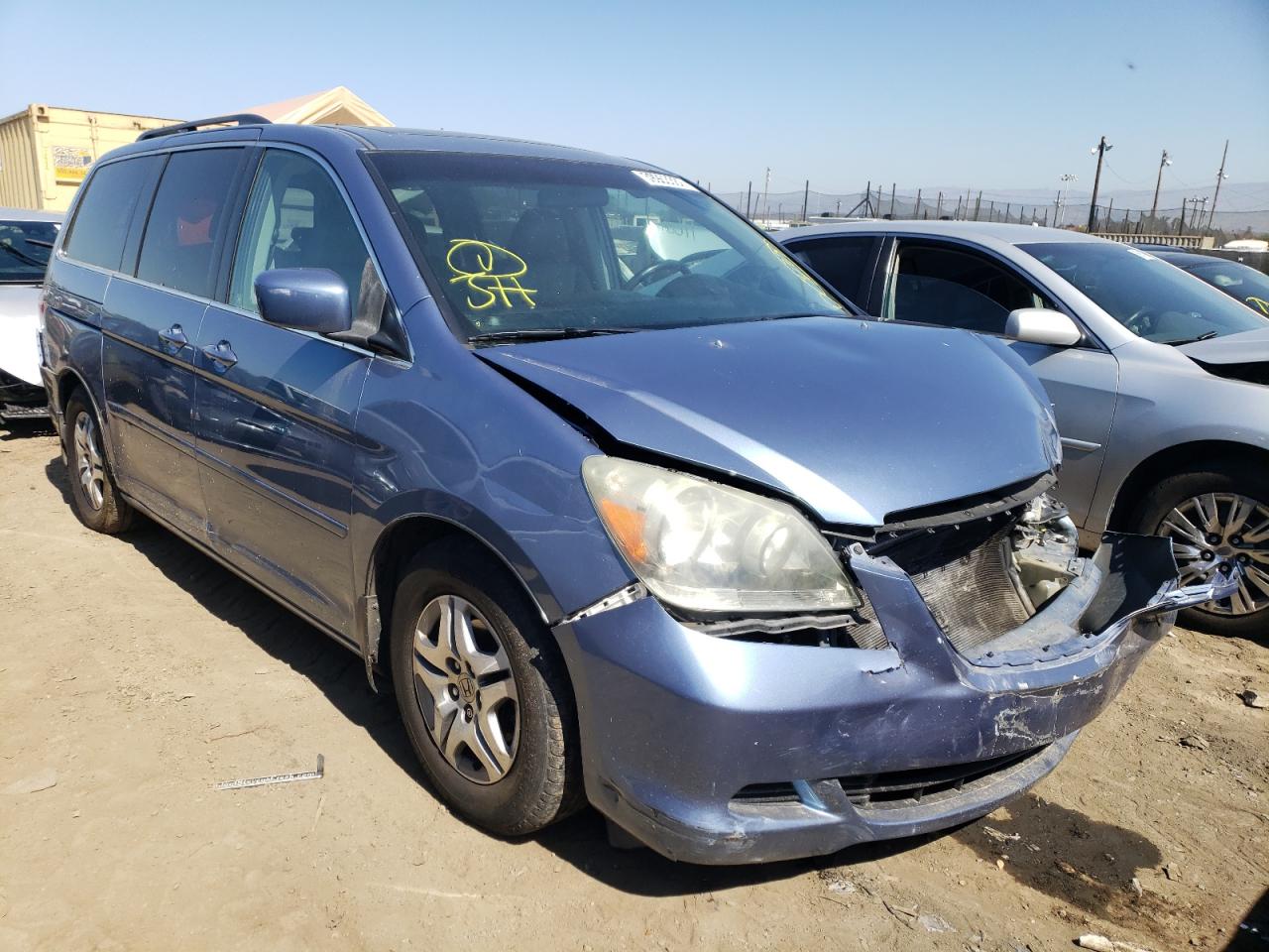 HONDA ODYSSEY EX 2006 with VIN 5FNRL38786B119118 - Photo from auction