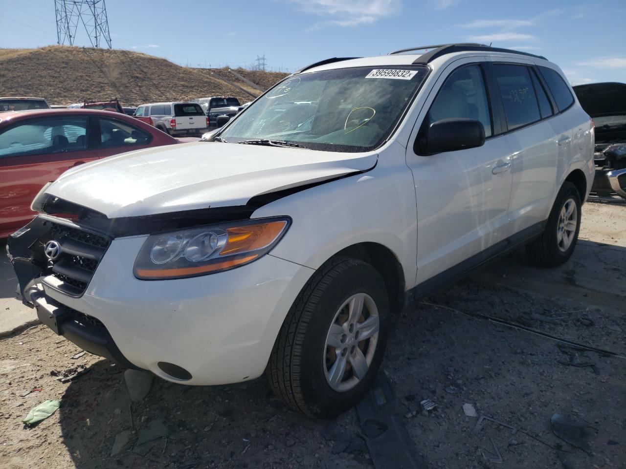 Photo 2 from auction – 2009 HYUNDAI SANTA FE G with VIN 5NMSG73D79H302684