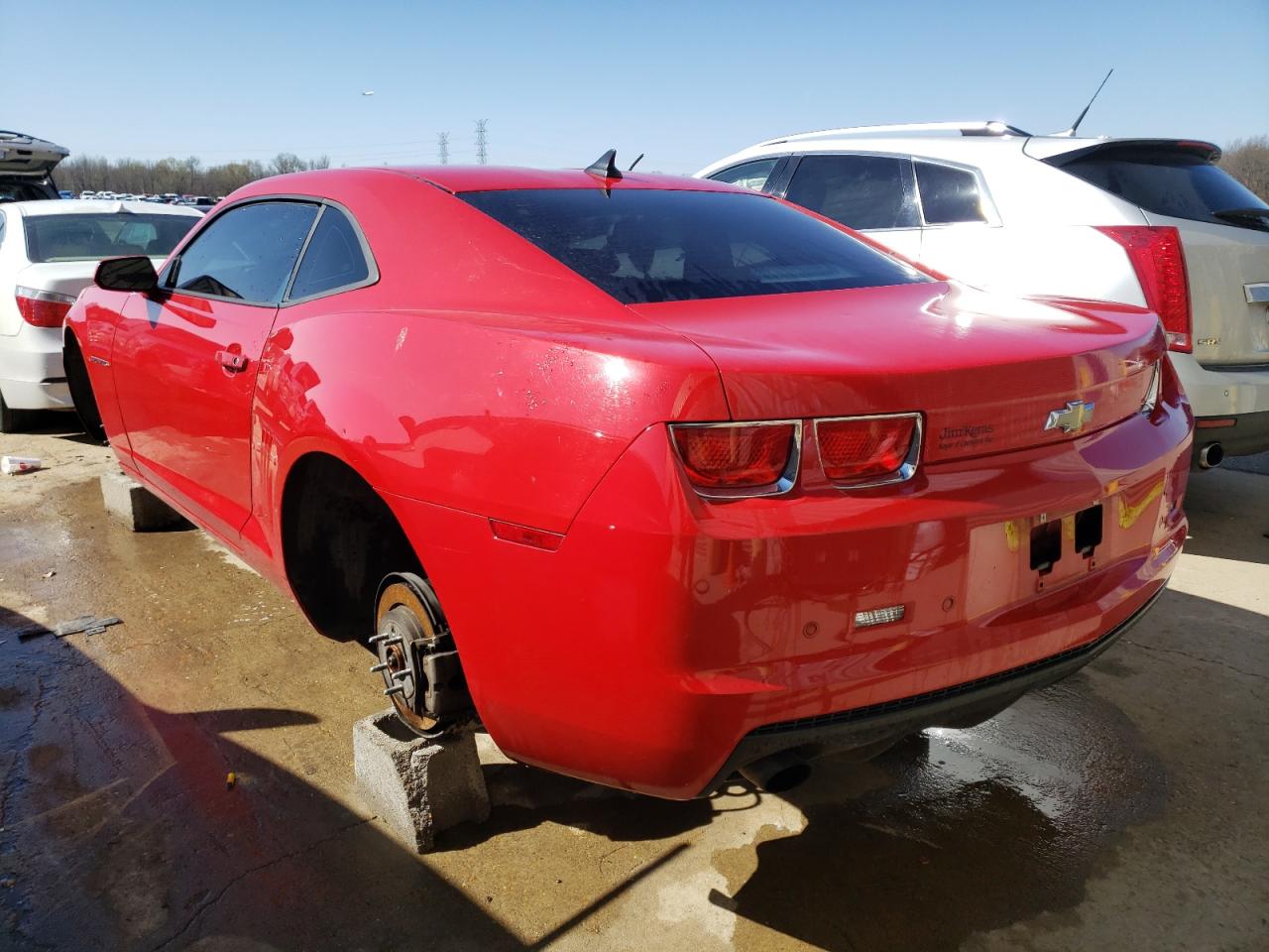 Photo 3 from auction – 2010 CHEVROLET CAMARO LT with VIN 2G1FC1EV2A9216430