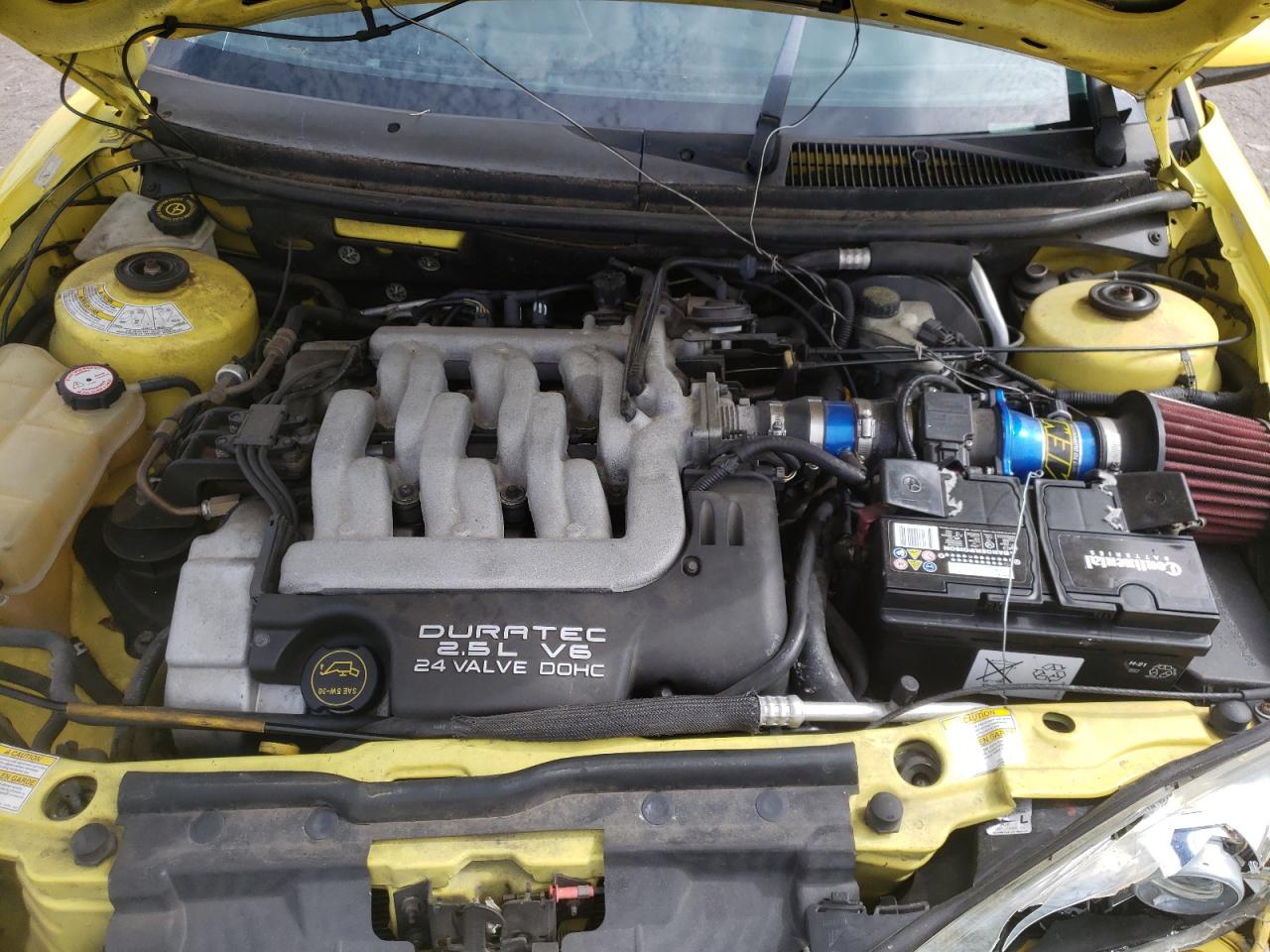 Photo 7 from auction – 2001 MERCURY COUGAR V6 with VIN 1ZWFT61L215621024