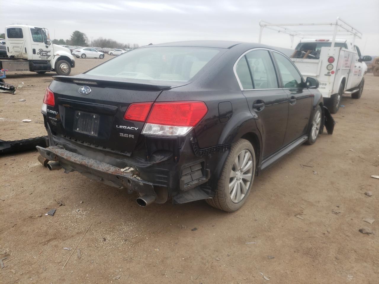 Photo 4 from auction – 2010 SUBARU LEGACY 3.6 with VIN 4S3BMDL66A2235061