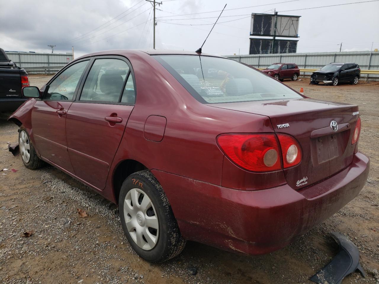 Photo 3 from auction – 2006 TOYOTA COROLLA CE with VIN 2T1BR32E96C701983
