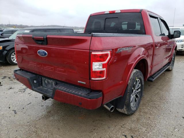 Photo 4 from auction – 2018 FORD F150 SUPER with VIN 1FTEW1EP1JKE31114