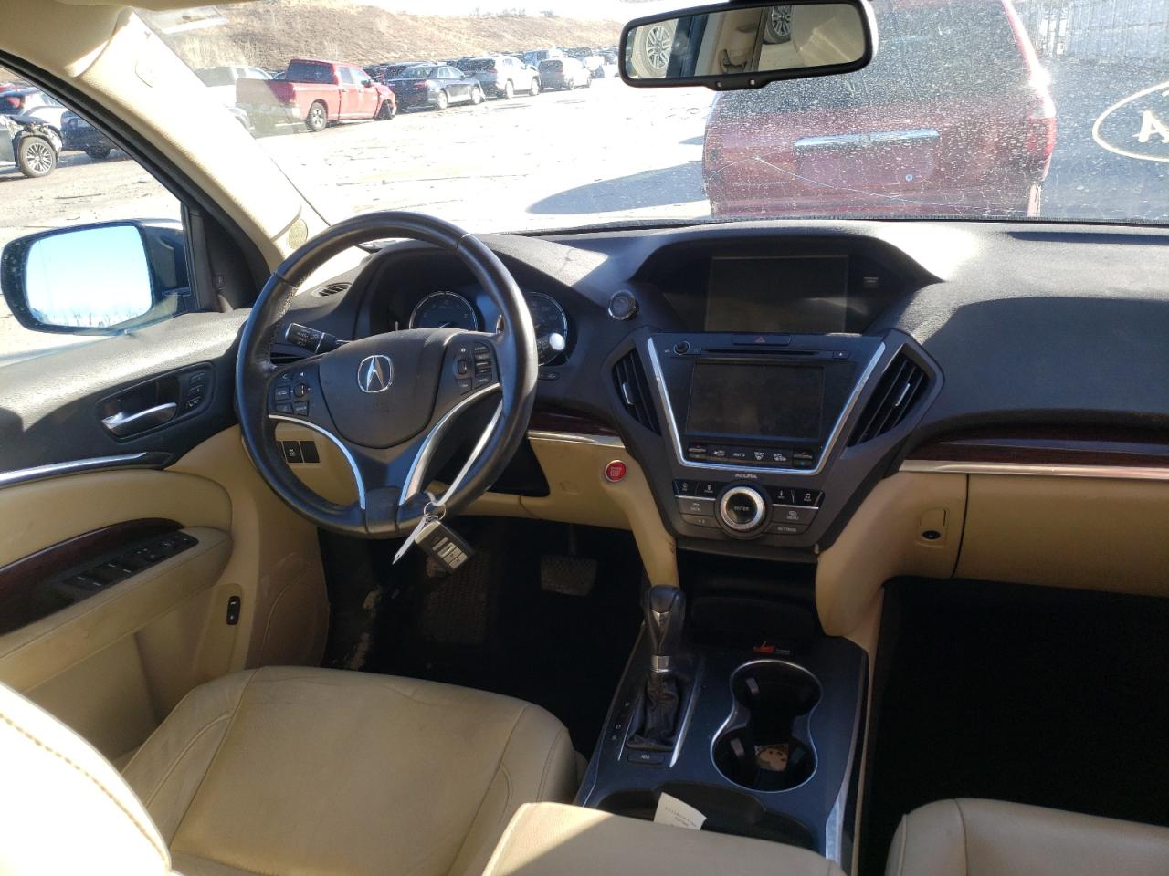 Photo 9 from auction – 2014 ACURA MDX TECHNO with VIN 5FRYD4H44EB041308