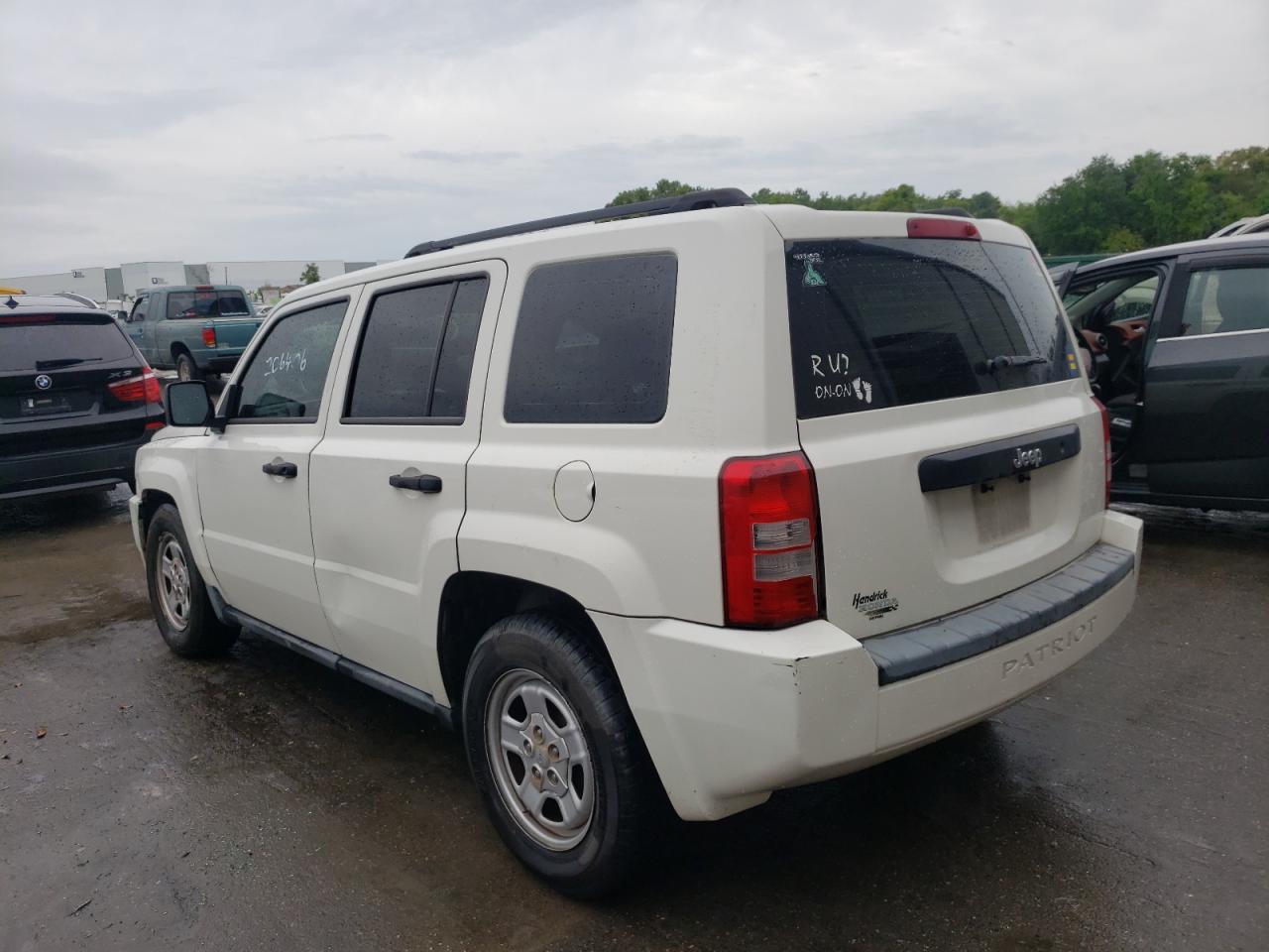 Photo 3 from auction – 2008 JEEP PATRIOT SP with VIN 1J8FT28098D599513