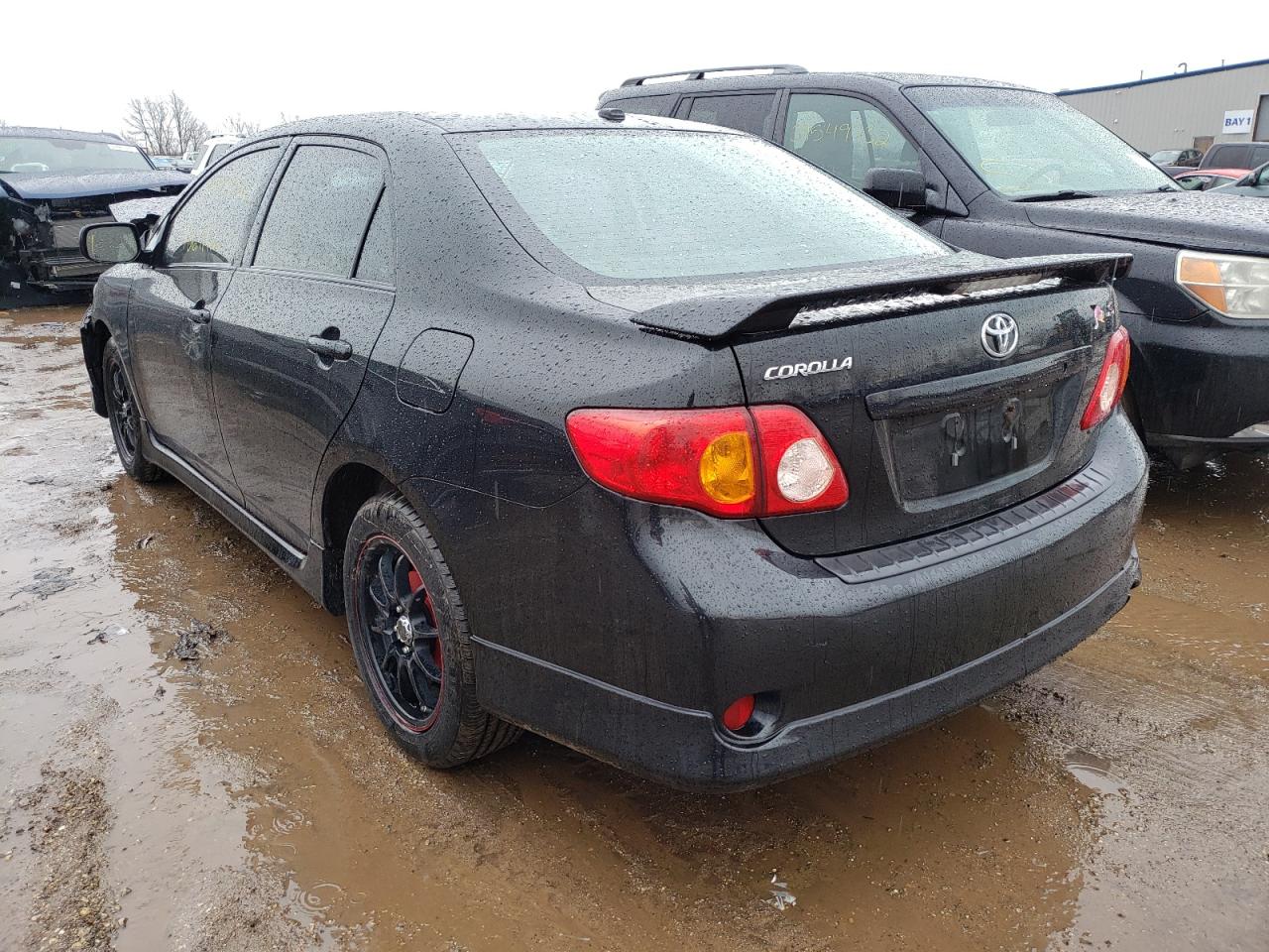 Photo 3 from auction – 2009 TOYOTA COROLLA BA with VIN 2T1BU40E99C028270
