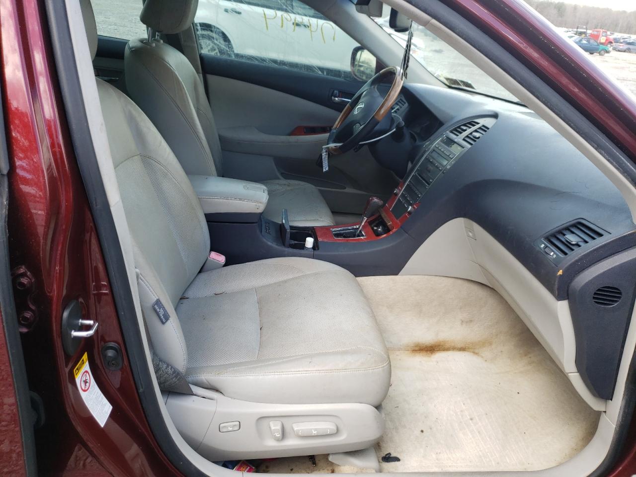 Photo 5 from auction – 2007 LEXUS ES 350 with VIN JTHBJ46G972007222