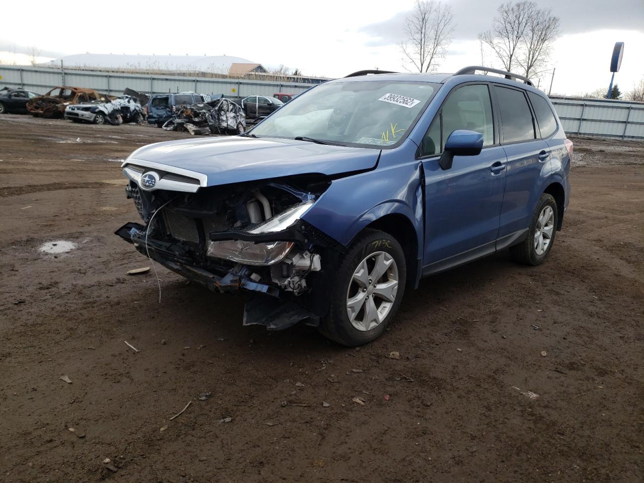 Photo 2 from auction – 2015 SUBARU FORESTER 2 with VIN JF2SJADC3FH839815