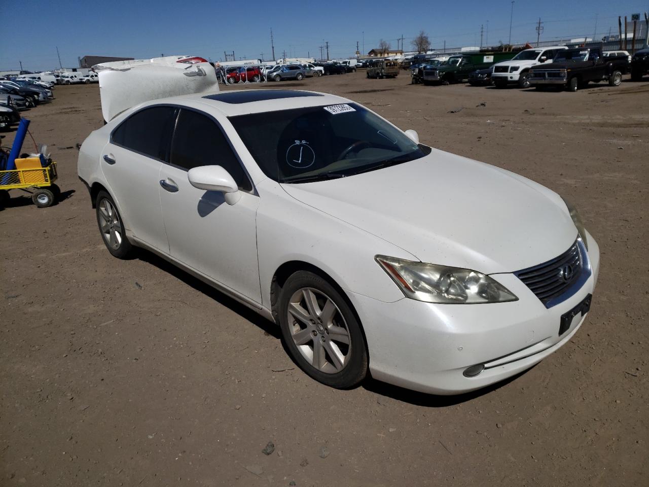 LEXUS ES 350 2008 with VIN JTHBJ46G982228207 - Photo from auction