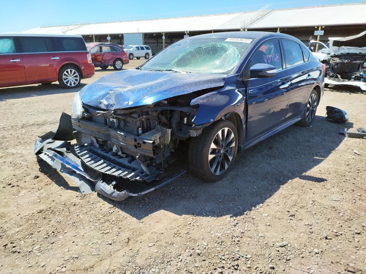 Photo 9 from auction – 2017 NISSAN SENTRA SR with VIN 3N1CB7APXHY210993