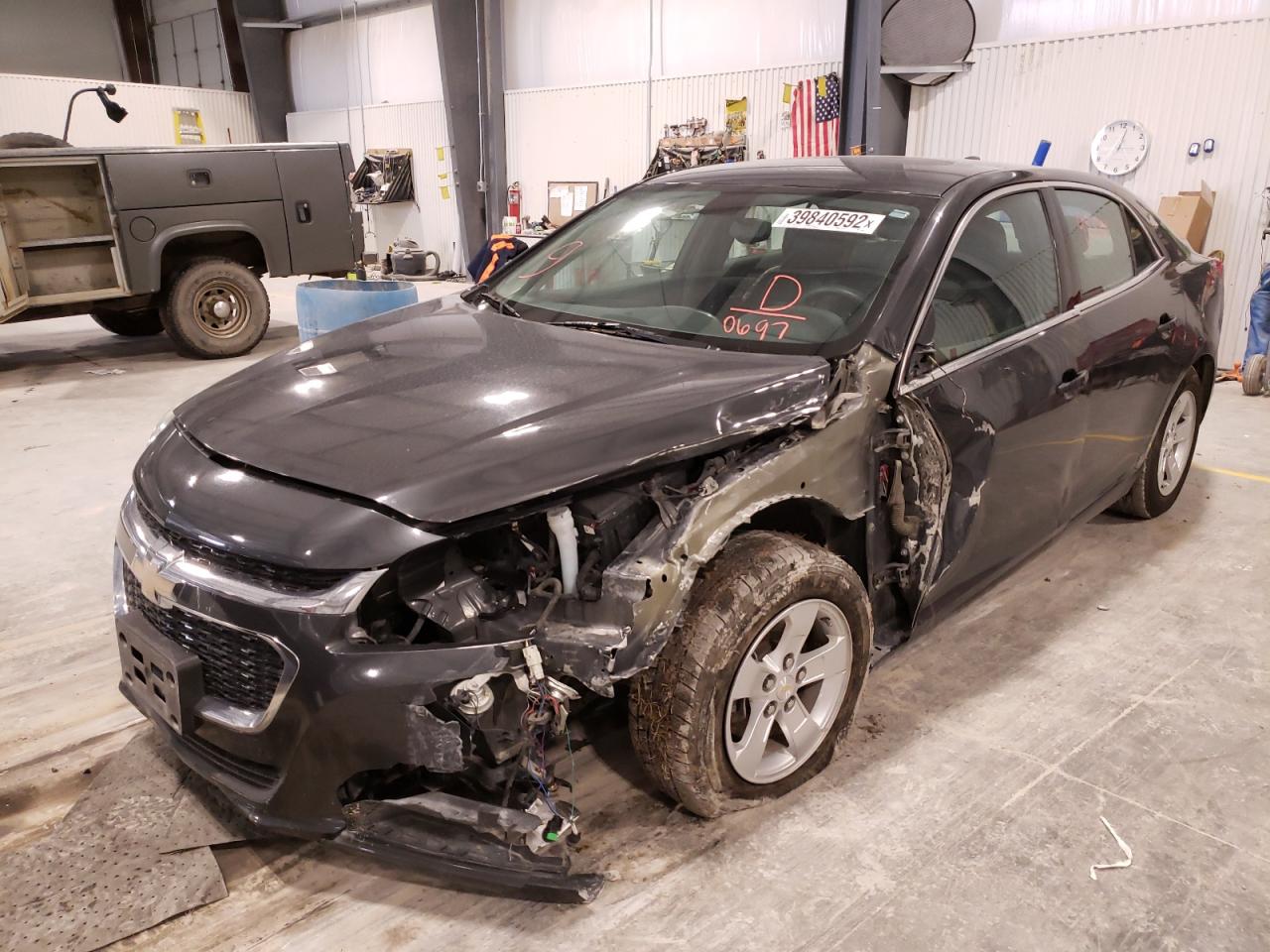 Photo 2 from auction – 2015 CHEVROLET MALIBU LS with VIN 1G11B5SL5FF160697