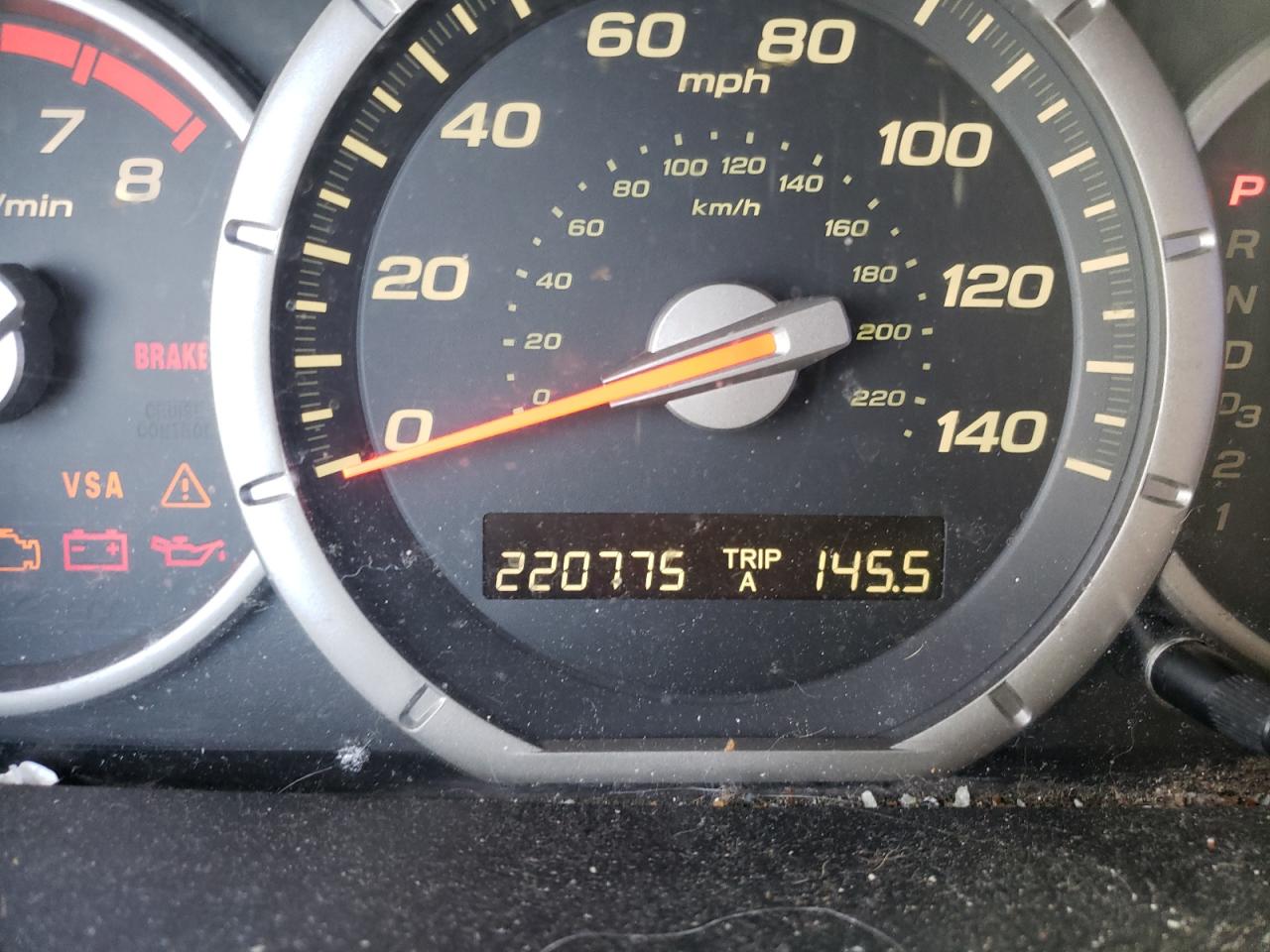 Photo 8 from auction – 2006 HONDA PILOT LX with VIN 5FNYF28106B026151