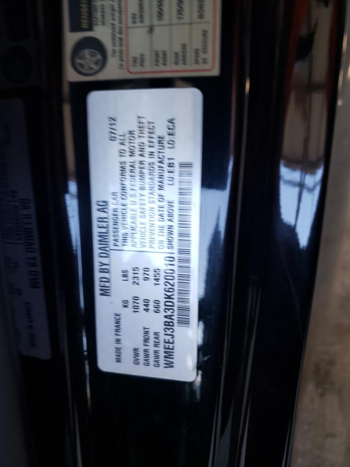 Photo 10 from auction – 2013 SMAR FORTWO with VIN WMEEJ3BA3DK620010
