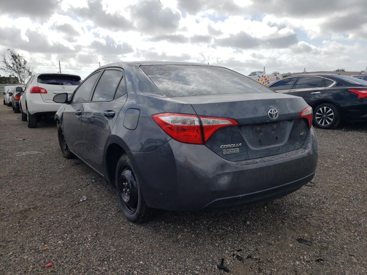Photo 3 from auction – 2015 TOYOTA COROLLA L with VIN 2T1BURHE6FC410351