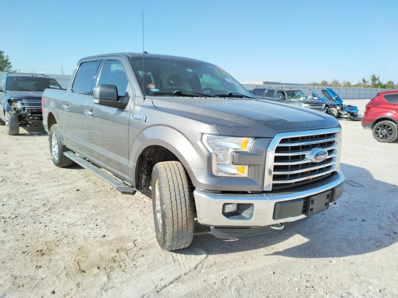 FORD F150 SUPER 2016 with VIN 1FTEW1EF9GKF17125 - Photo from auction