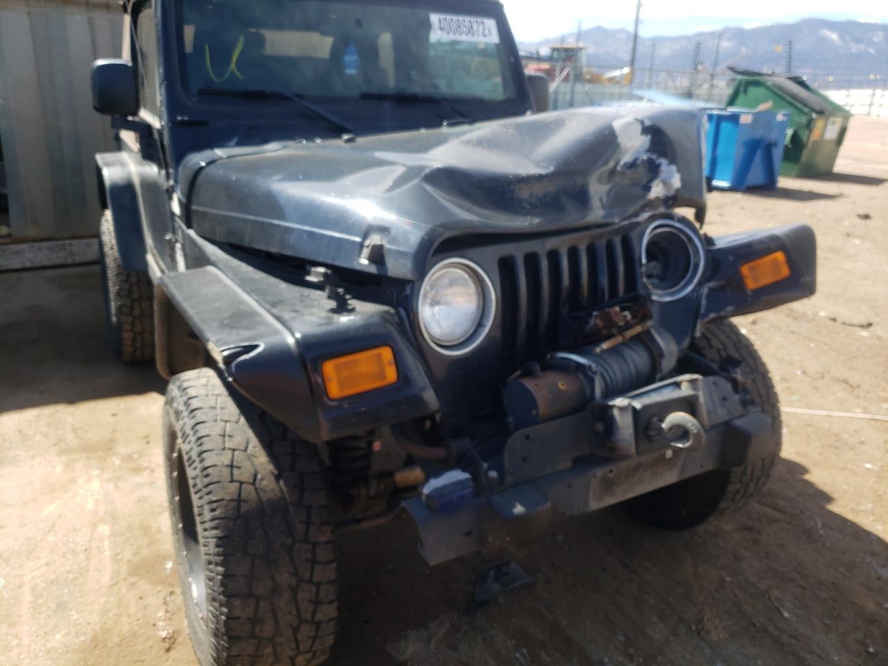 Photo 9 from auction – 2003 JEEP WRANGLER C with VIN 1J4FA39S33P353982