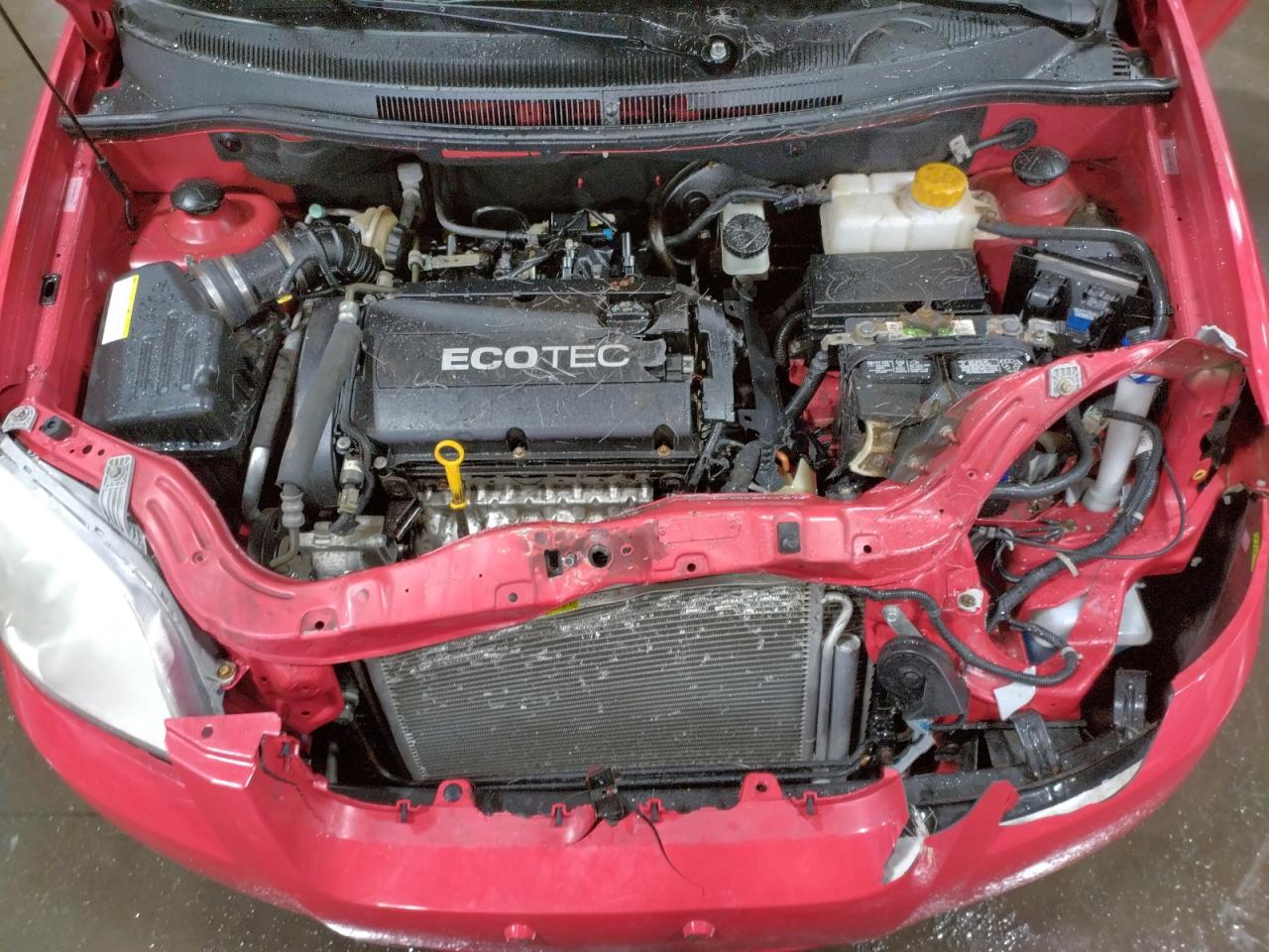 Photo 7 from auction – 2009 CHEVROLET AVEO LS with VIN KL1TD56E19B631236