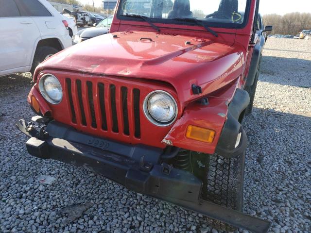 Photo 9 from auction – 2004 JEEP WRANGLER / with VIN 1J4FA49S74P705758