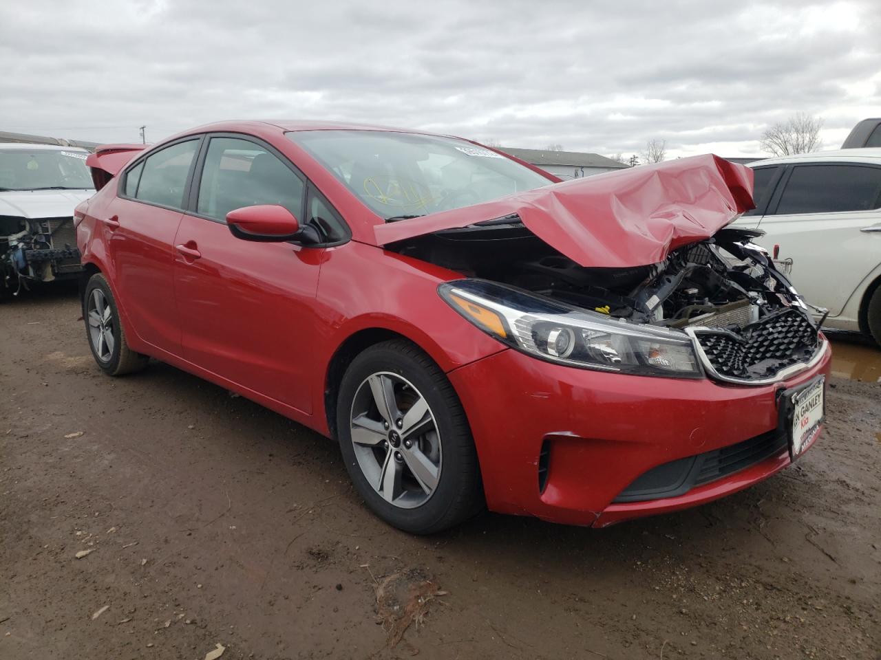 KIA FORTE LX 2018 with VIN 3KPFL4A75JE219694 - Photo from auction