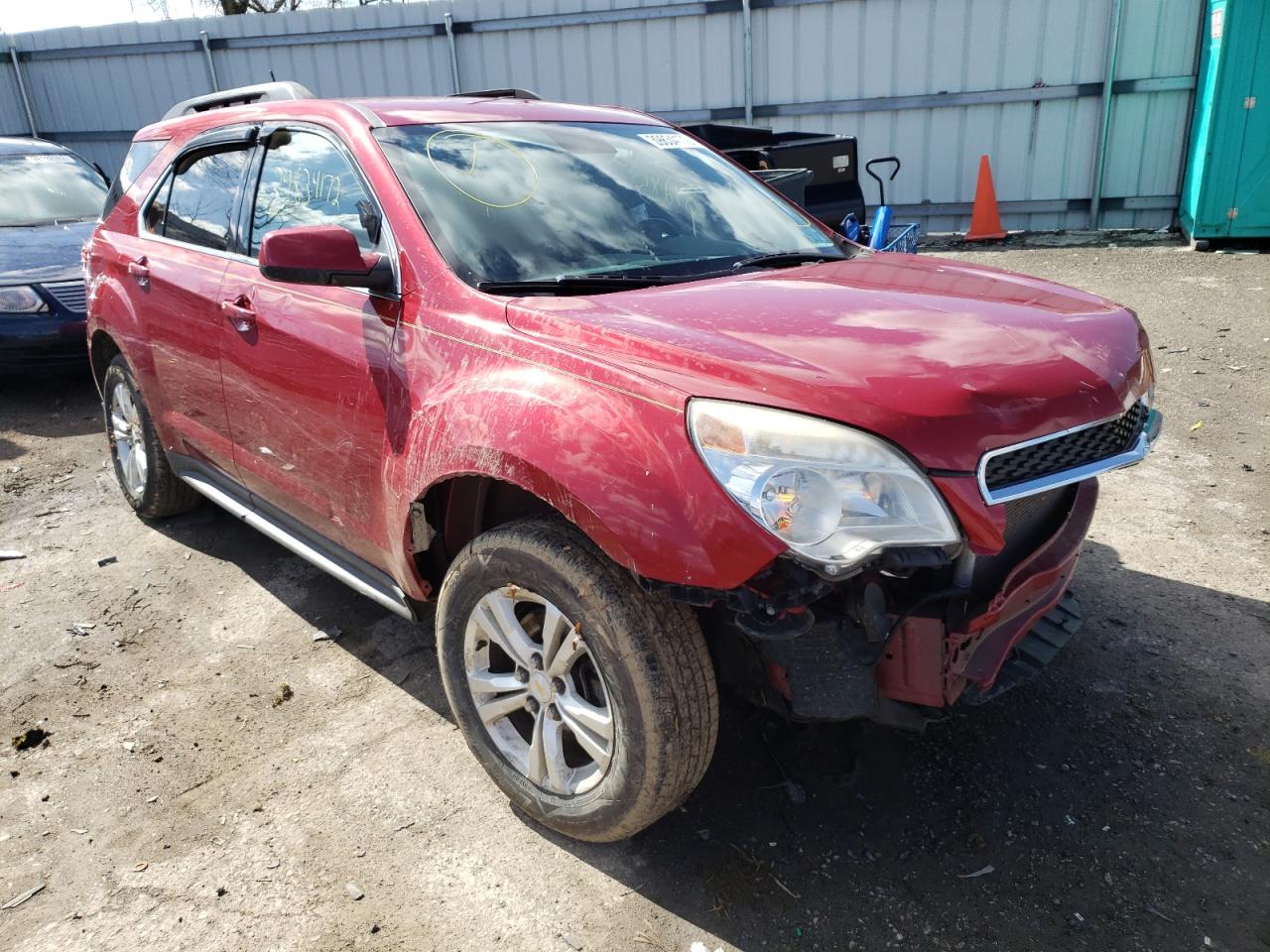 CHEVROLET EQUINOX LT 2013 with VIN 2GNFLEE37D6186058 - Photo from auction