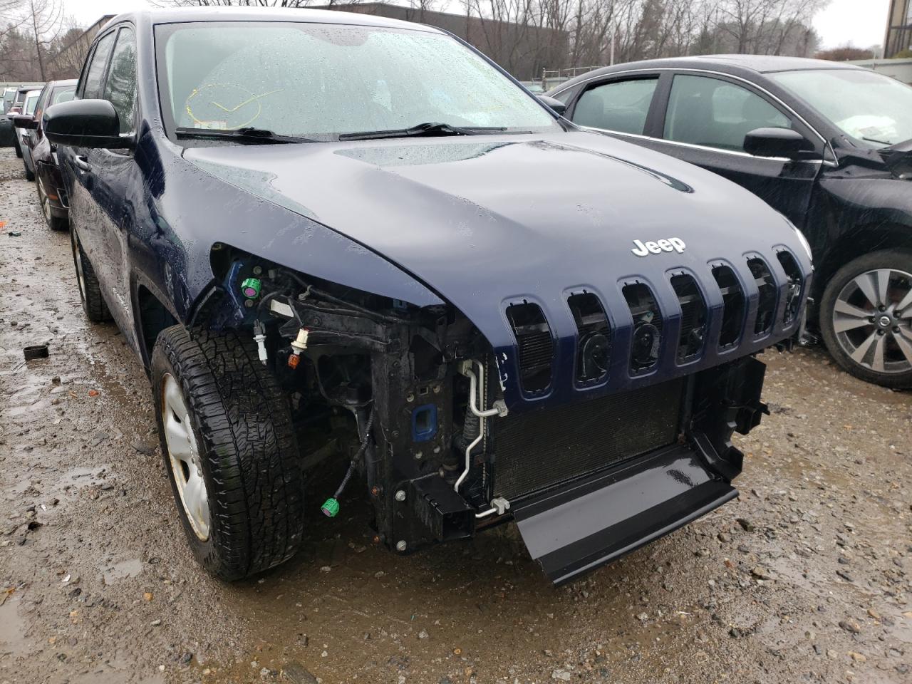 Photo 9 from auction – 2014 JEEP CHEROKEE S with VIN 1C4PJMAB9EW169408