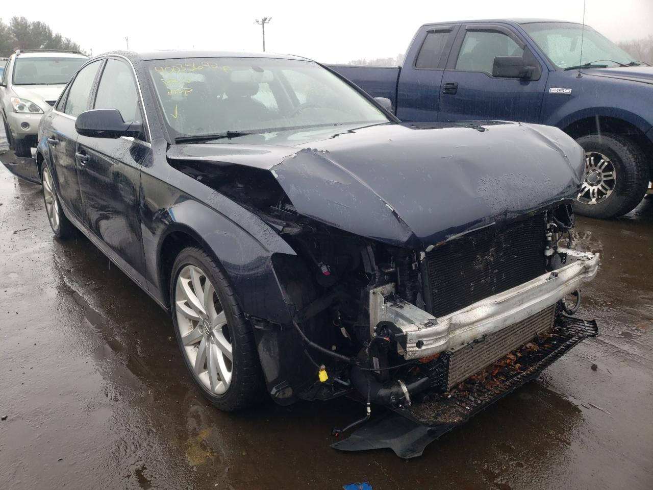 AUDI A4 PREMIUM 2013 with VIN WAUFFAFL5DN047014 - Photo from auction