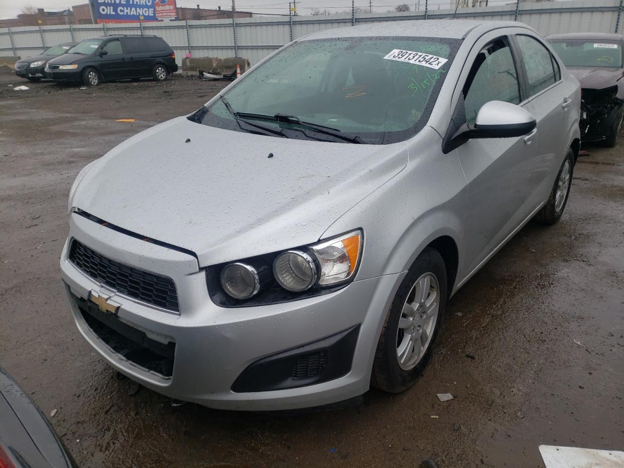 Photo 2 from auction – 2016 CHEVROLET SONIC LT with VIN 1G1JC5SH2G4116484