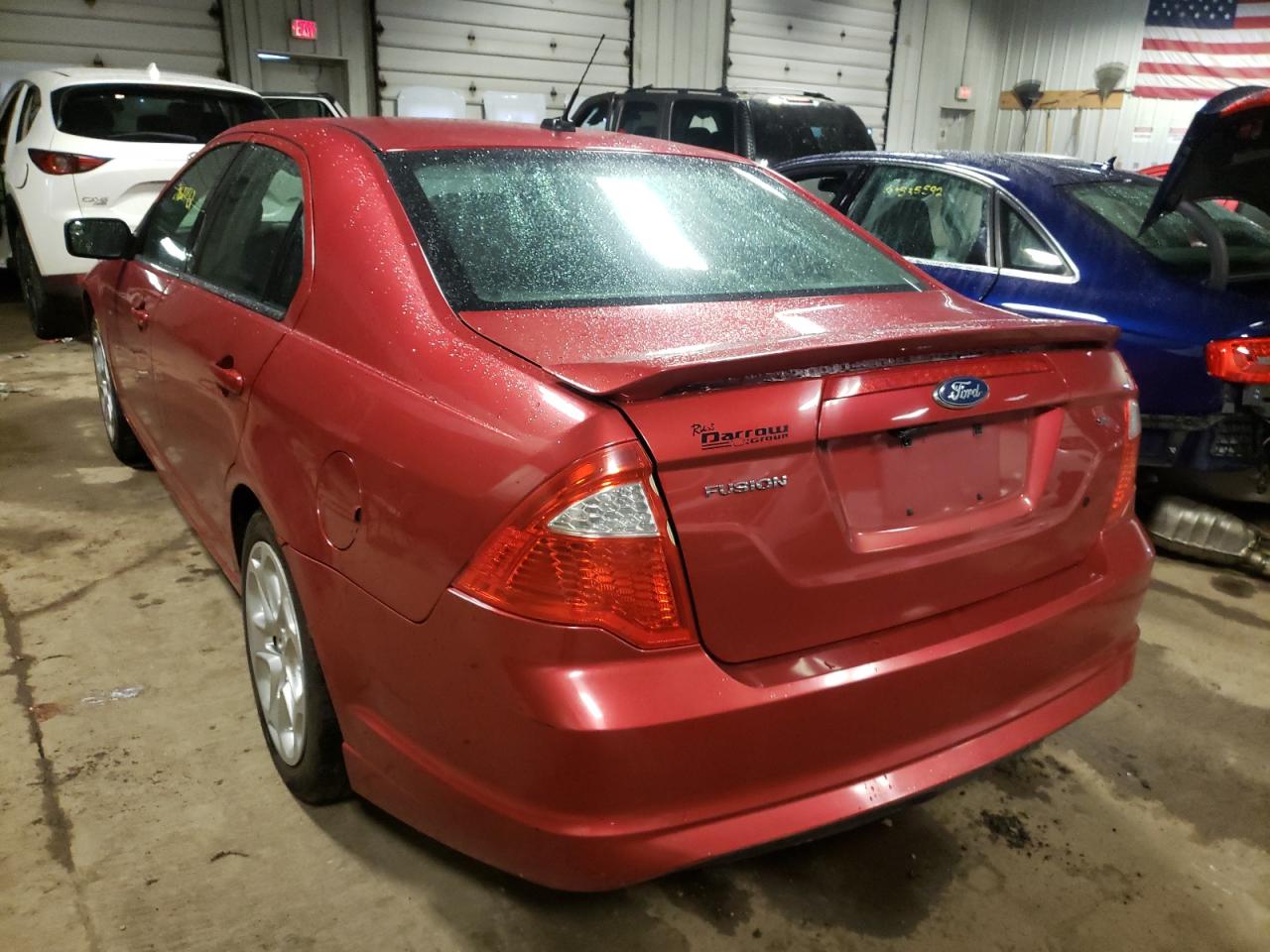 Photo 3 from auction – 2011 FORD FUSION SE with VIN 3FAHP0HA3BR157882