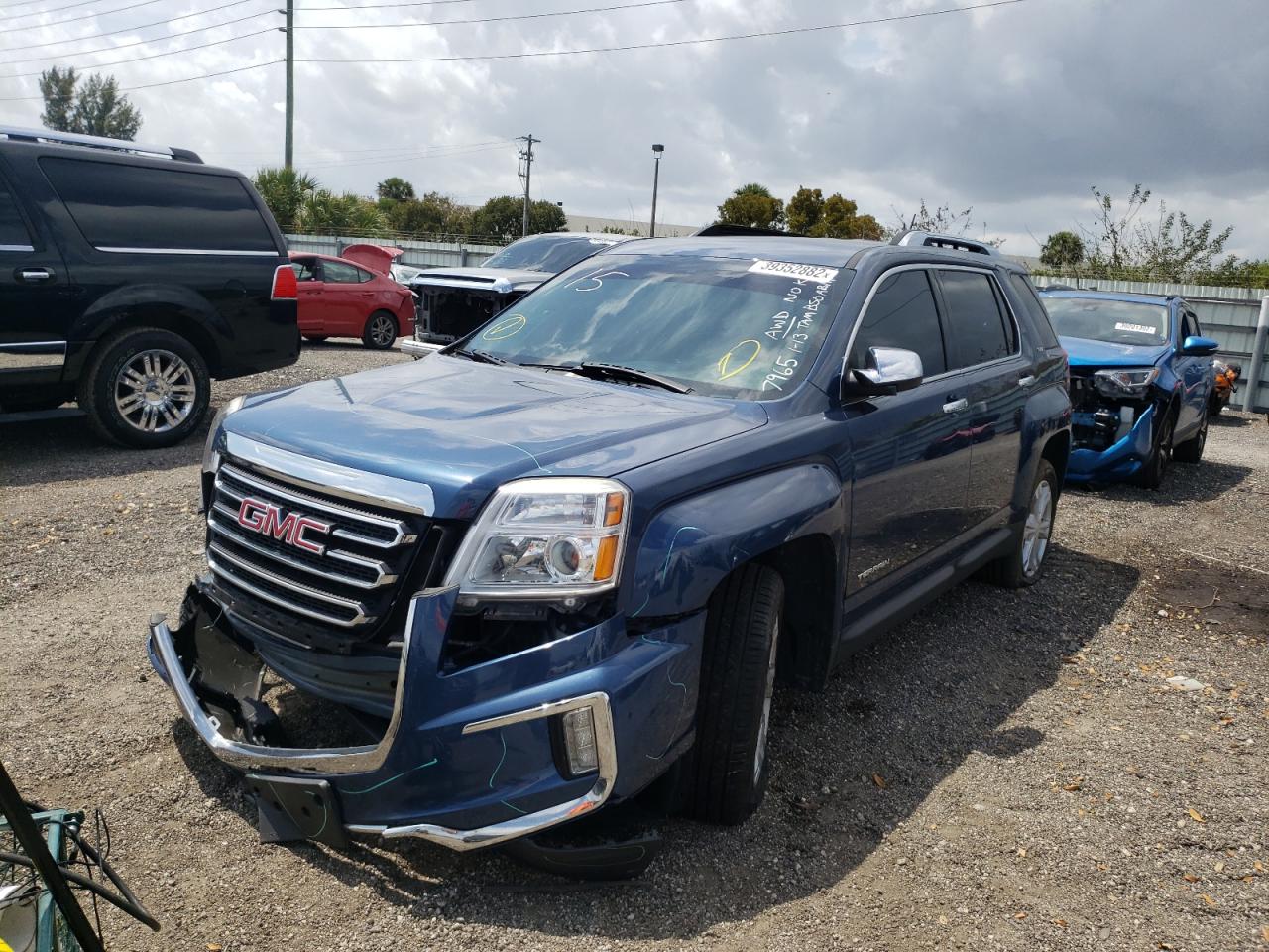 Photo 2 from auction – 2016 GMC TERRAIN SL with VIN 2GKFLUEK5G6127965