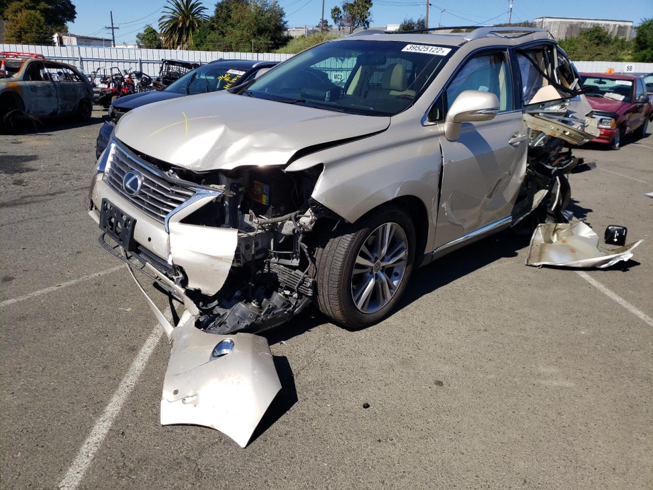 Photo 2 from auction – 2015 LEXUS RX 350 BAS with VIN 2T2BK1BA6FC281567