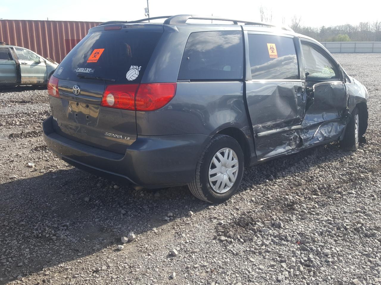 Photo 4 from auction – 2008 TOYOTA SIENNA CE with VIN 5TDZK23C98S200077