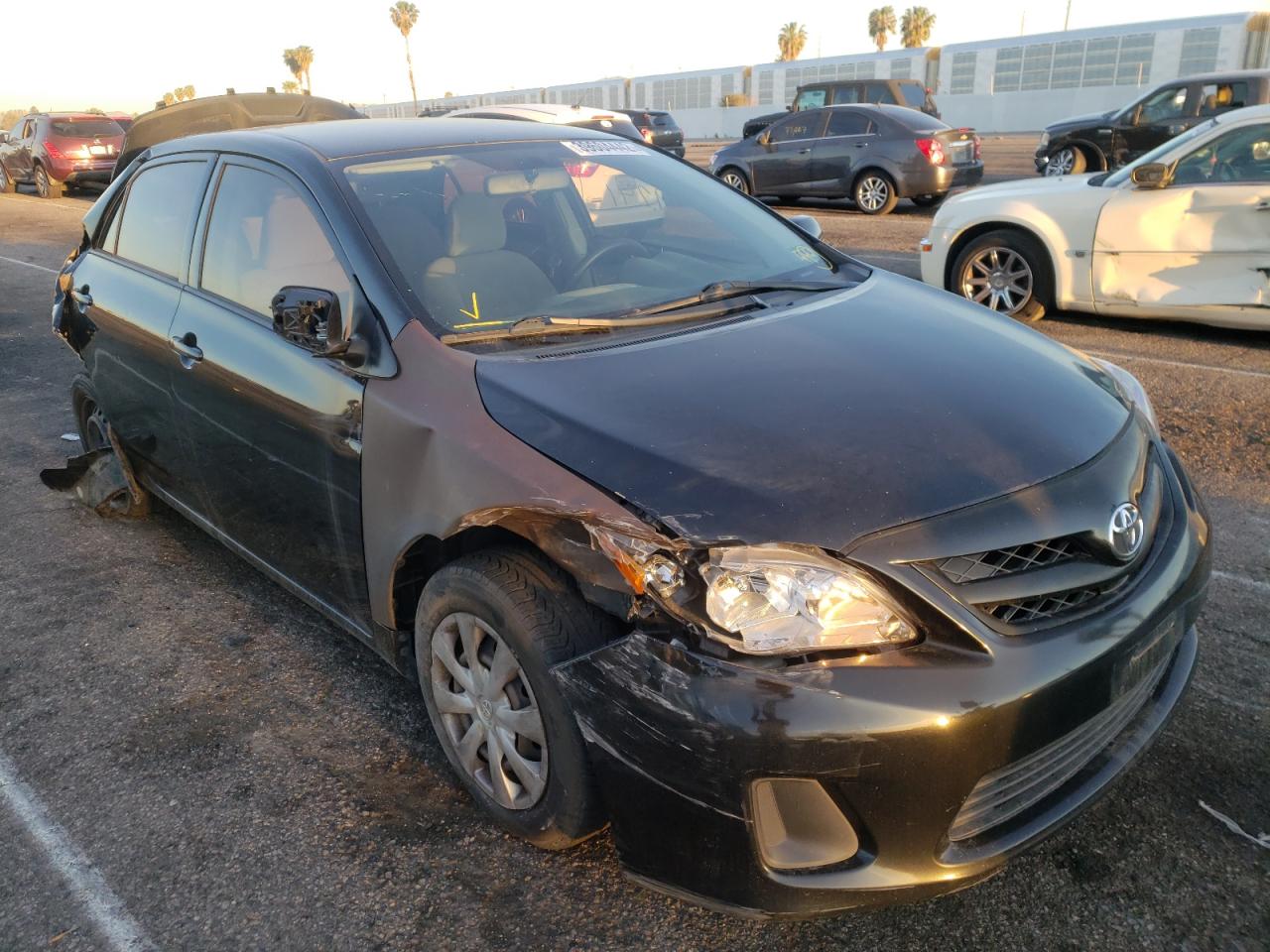 TOYOTA COROLLA BA 2011 with VIN JTDBU4EE5B9156686 - Photo from auction