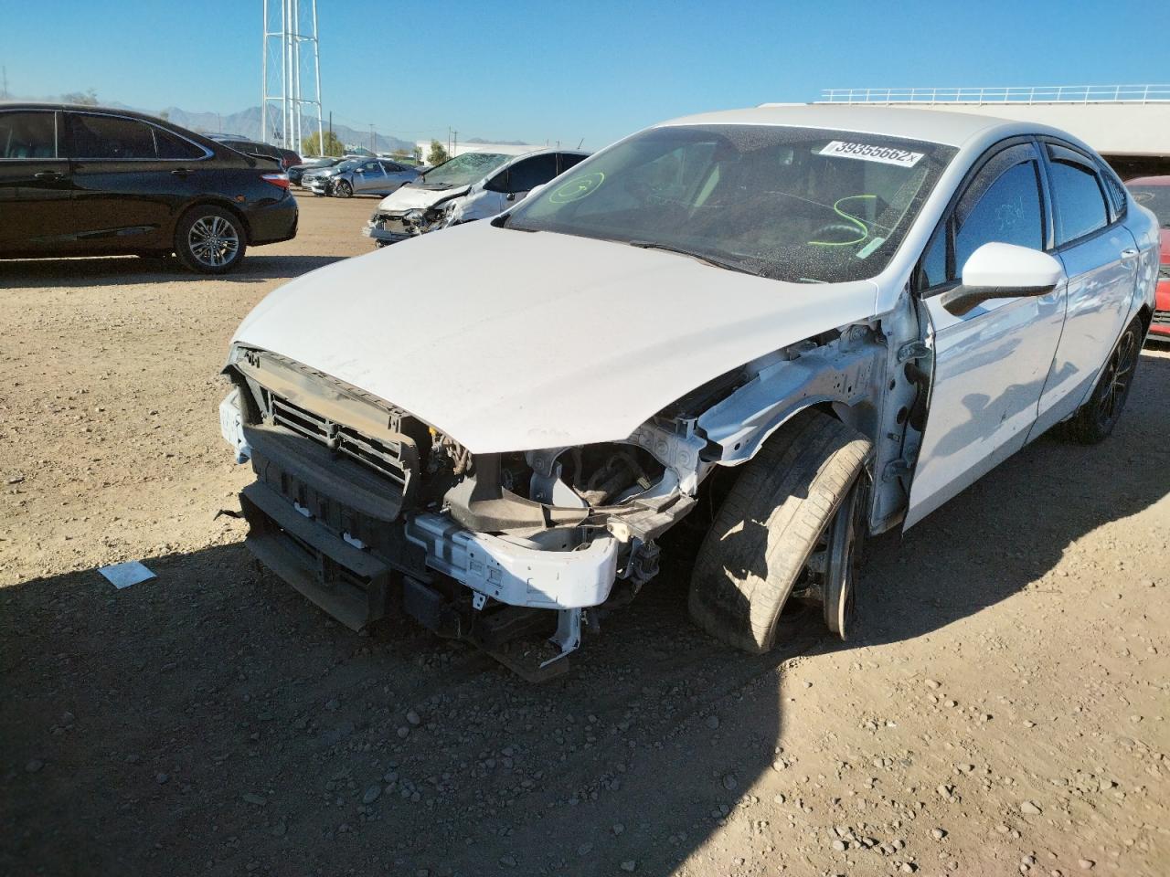 Photo 9 from auction – 2020 FORD FUSION SE with VIN 3FA6P0HD9LR113727